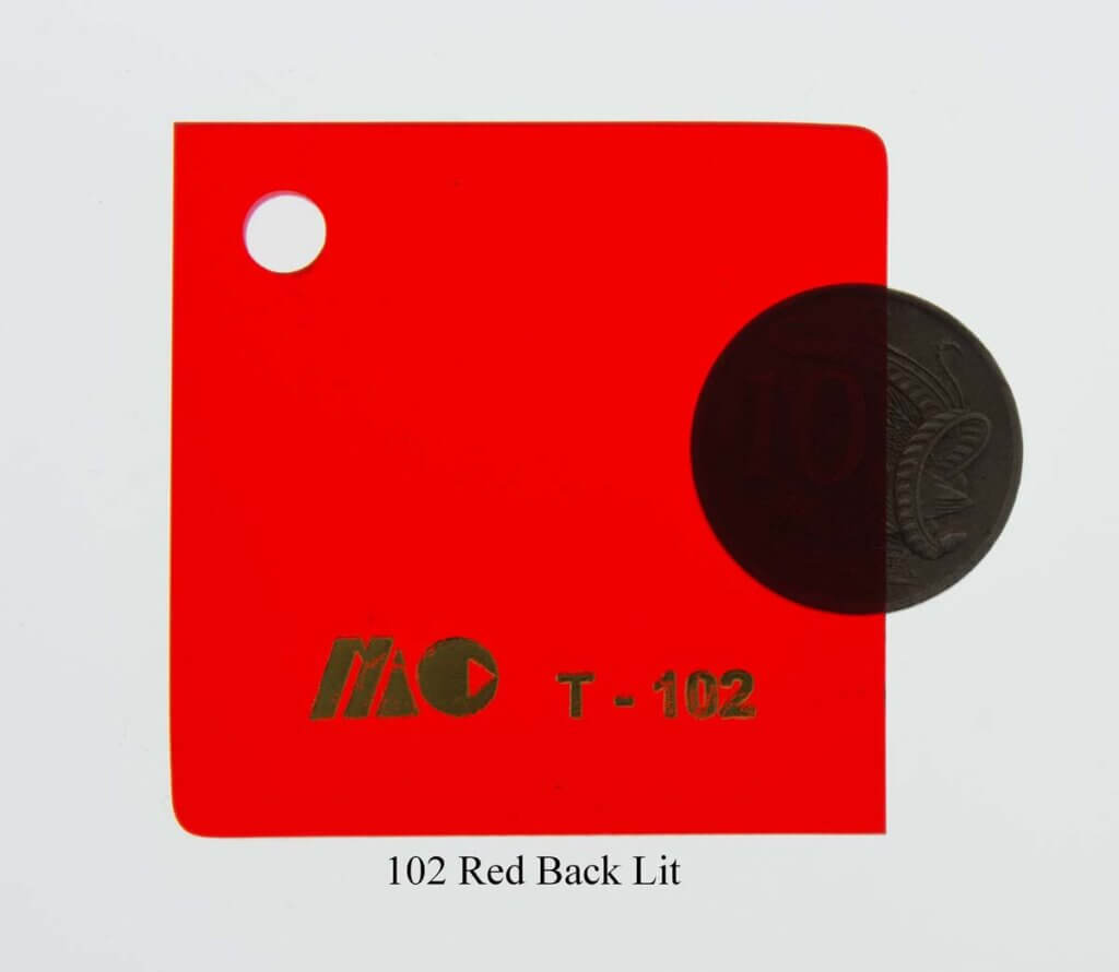 102 Red Back Lit