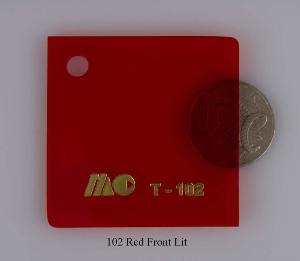 102 Red Front Lit