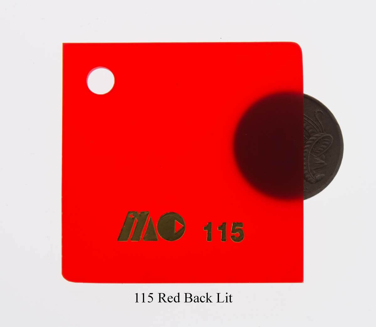 115 Red Back Lit