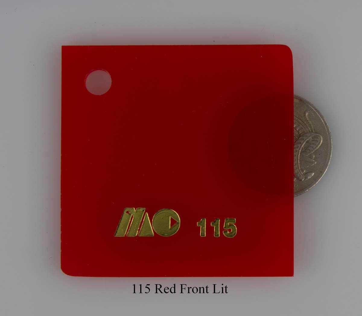 115 Red Front Lit