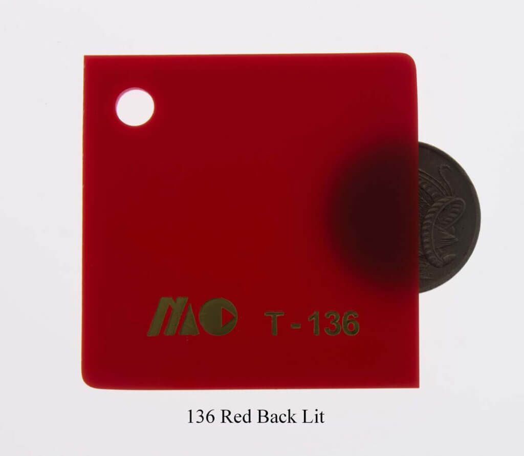 136 Red Back Lit