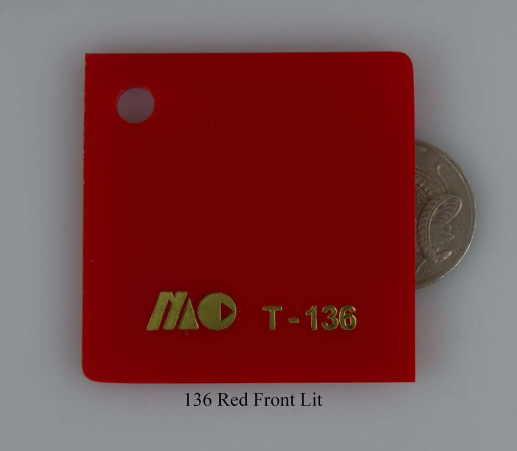 136 Red Front Lit
