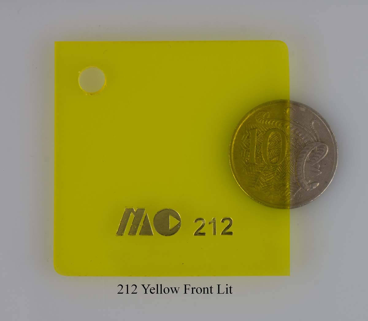 212 Yellow Front Lit