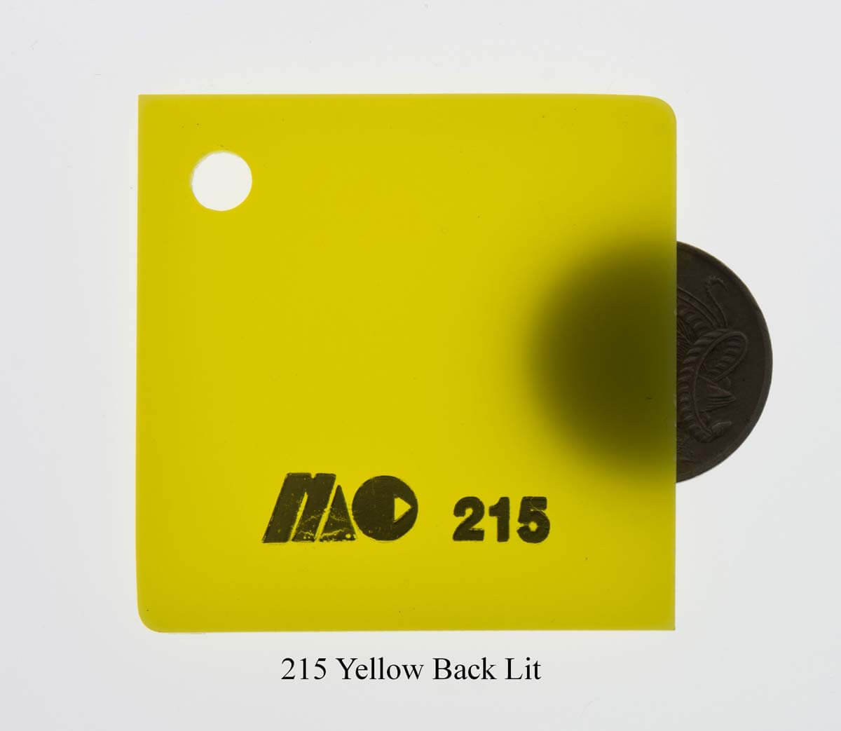 215 Yellow Back Lit