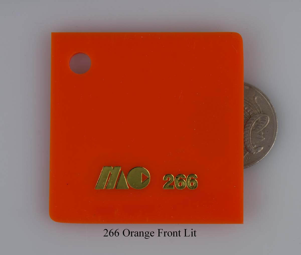 266 Orange Front Lit