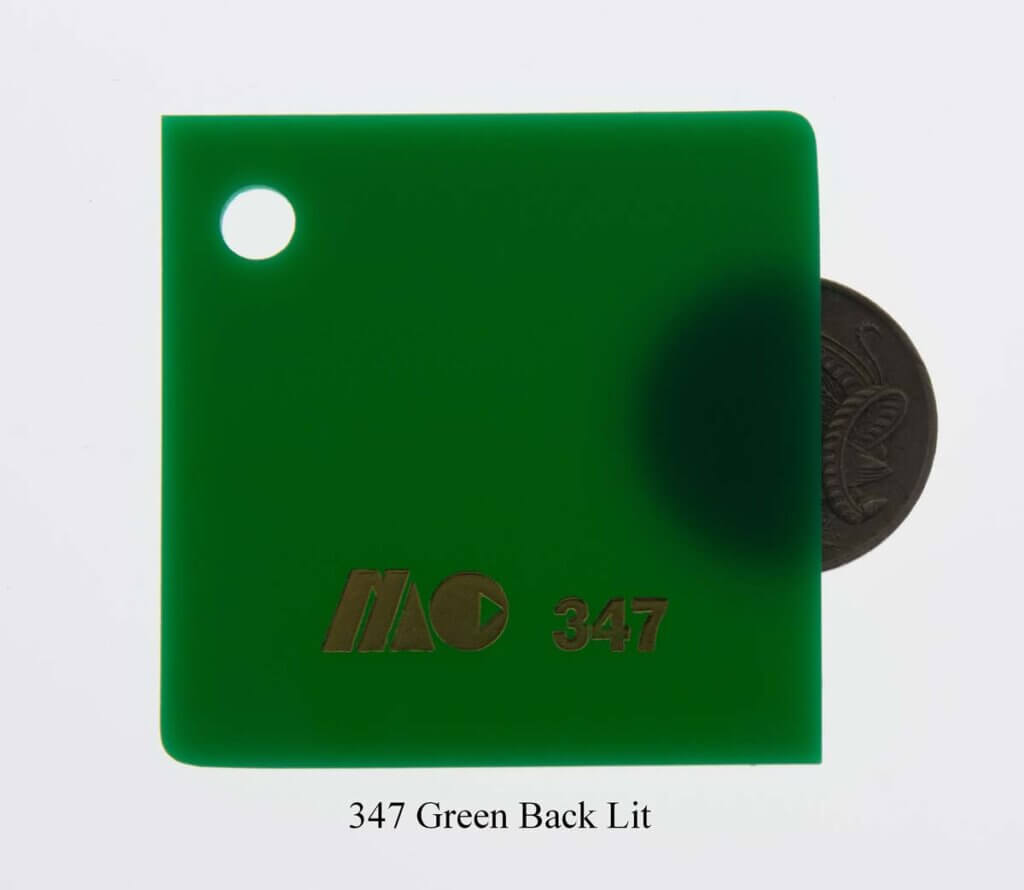 347 Green Back Lit