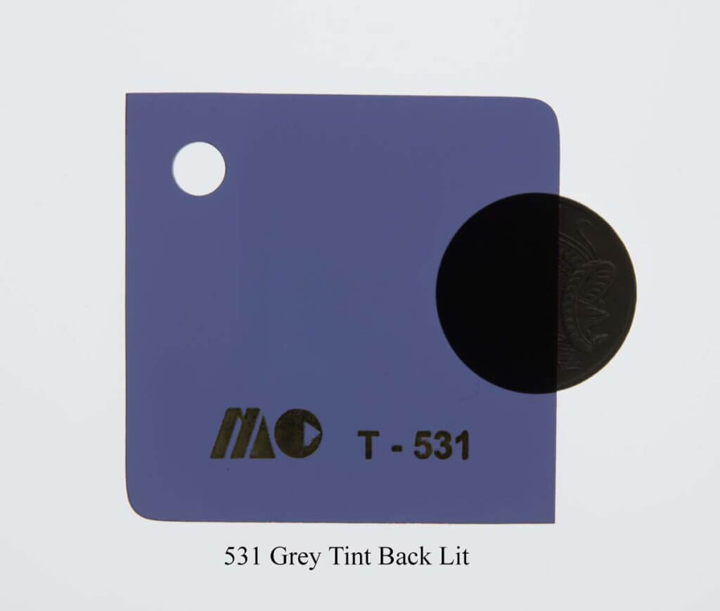 531 Grey Tint Back Lit