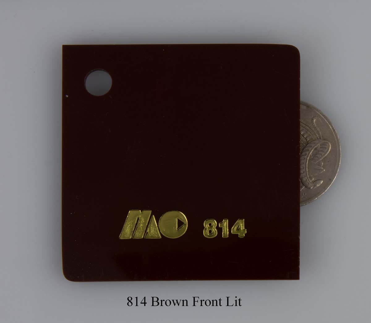814 Brown Front Lit