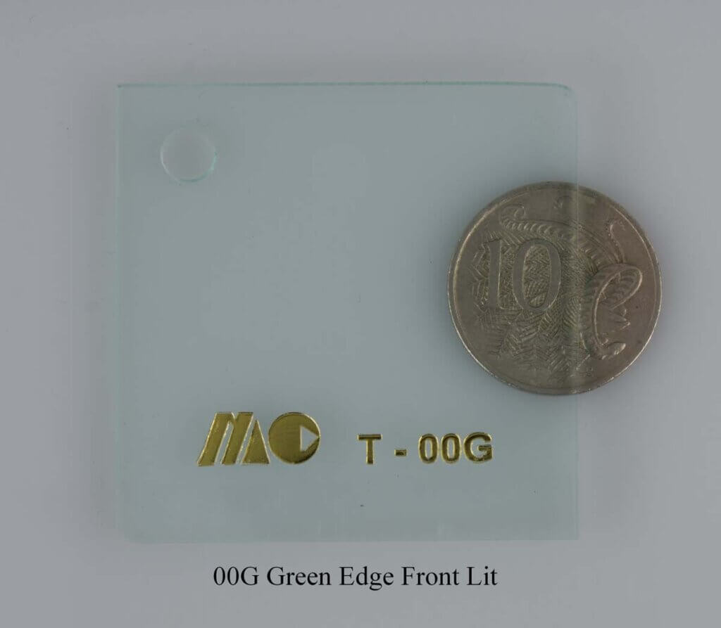 00G Green Edge Front Lit