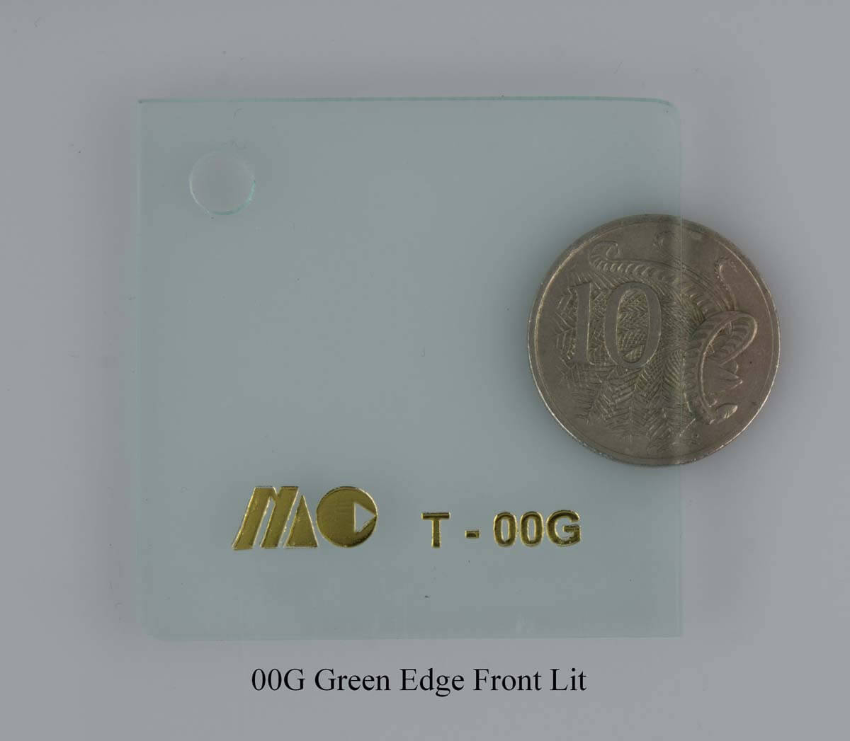 00G Green Edge Front Lit