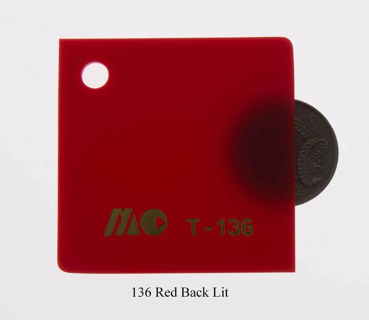 136 Red Back Lit