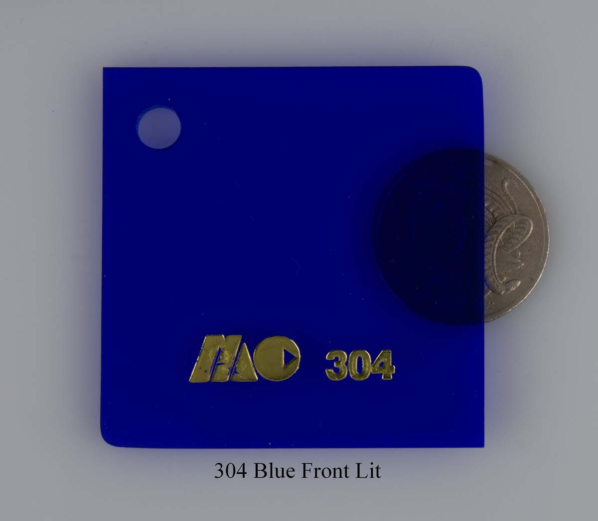 304 Blue Front Lit