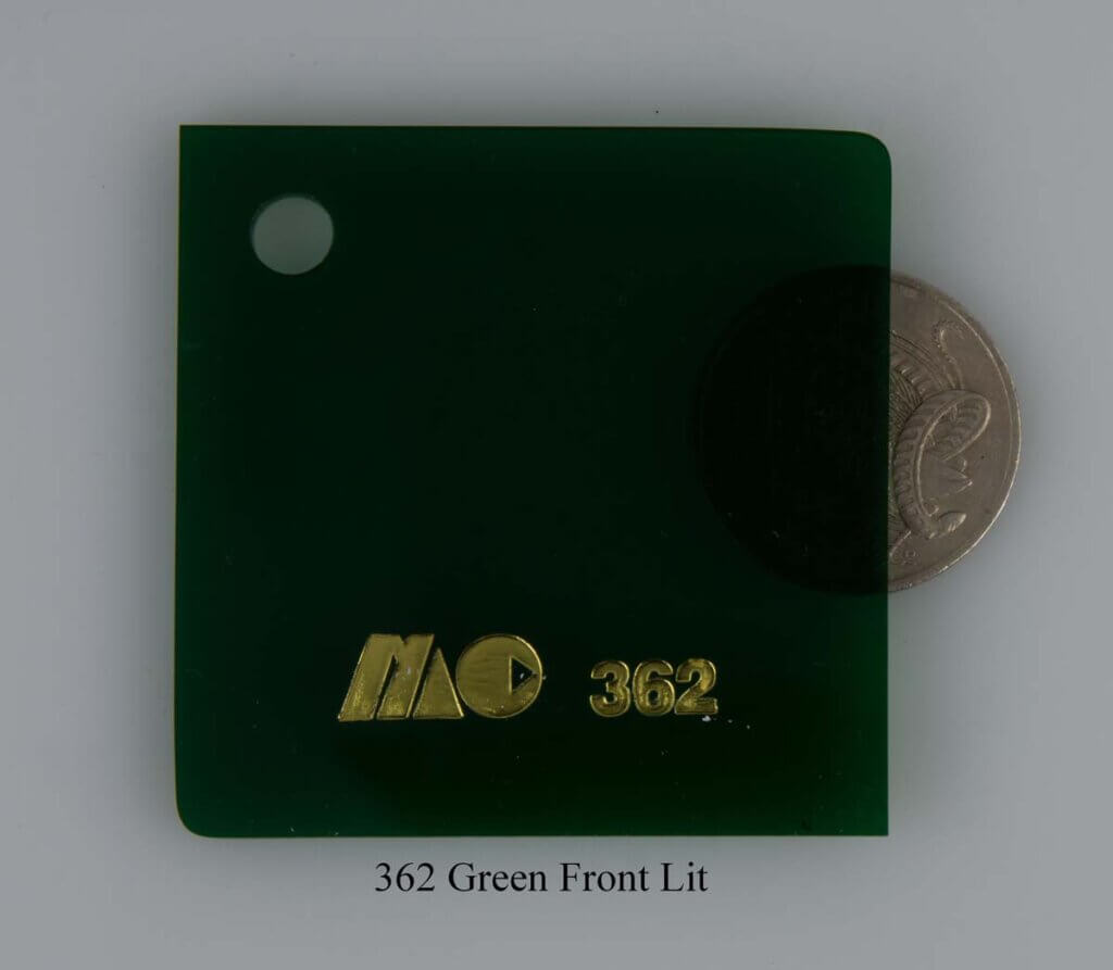 362 Green Front Lit