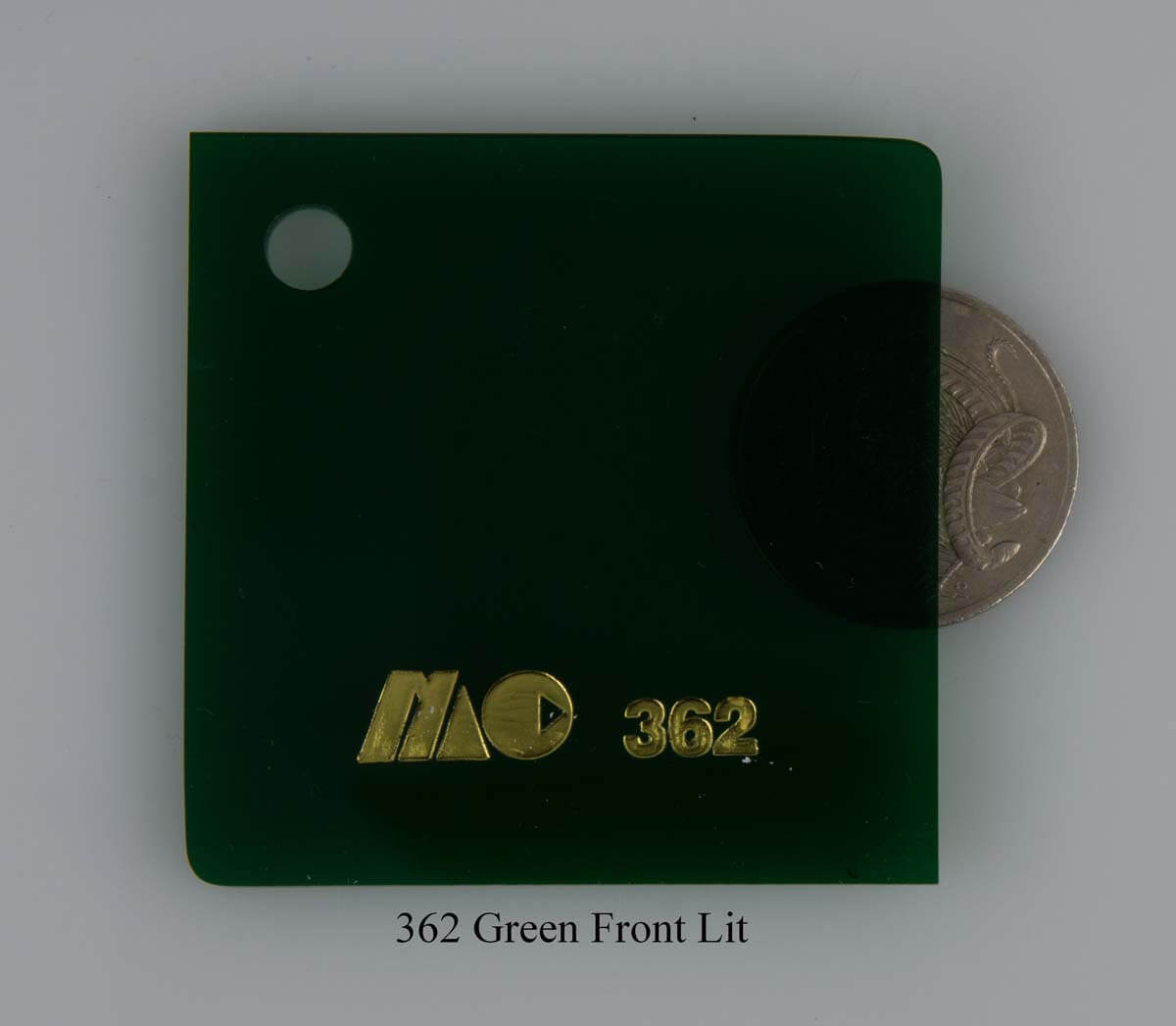 362 Green Front Lit