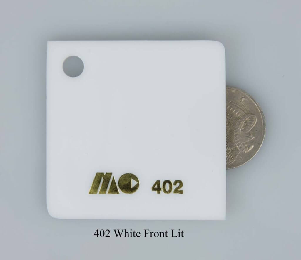 402 White Front Lit