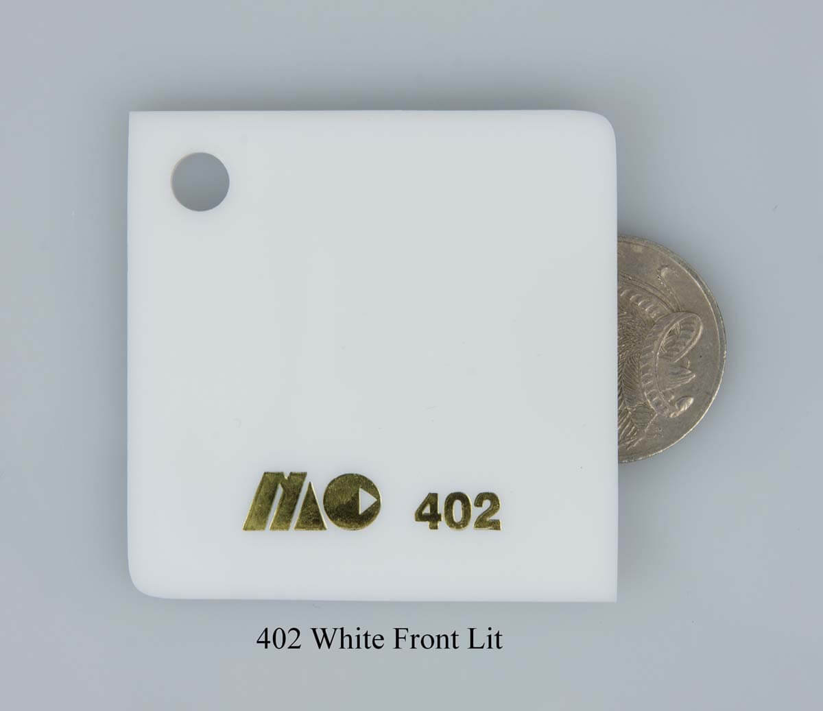 402 White Front Lit