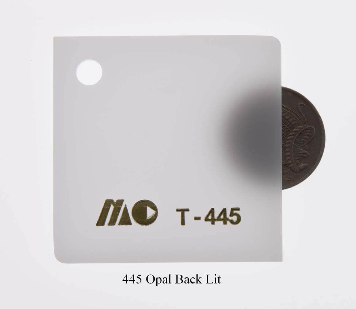 445 Opal Back Lit