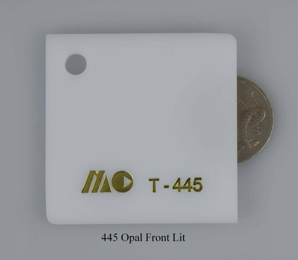 445 Opal Front Lit