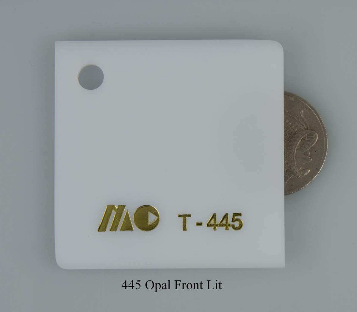445 Opal Front Lit