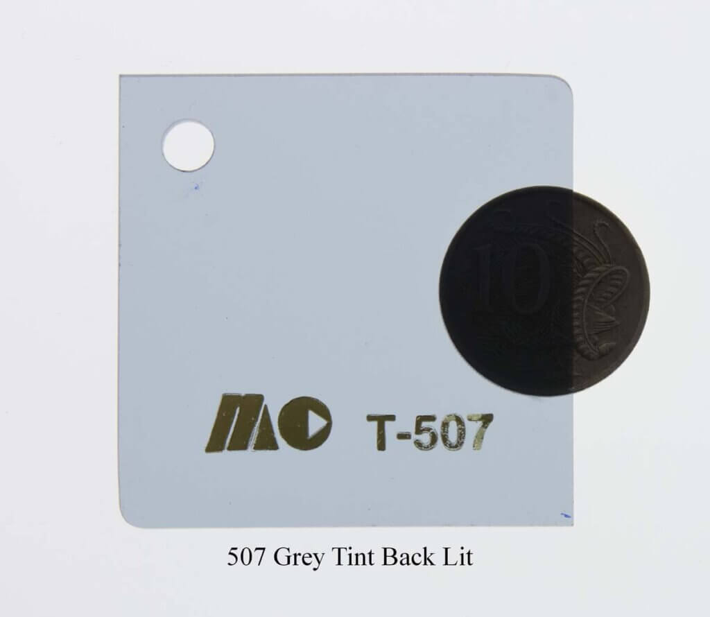 507 Grey Tint Back Lit