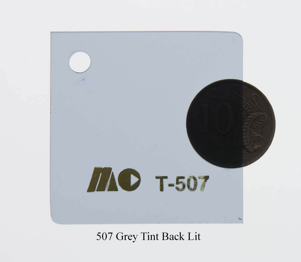 507 Grey Tint Back Lit