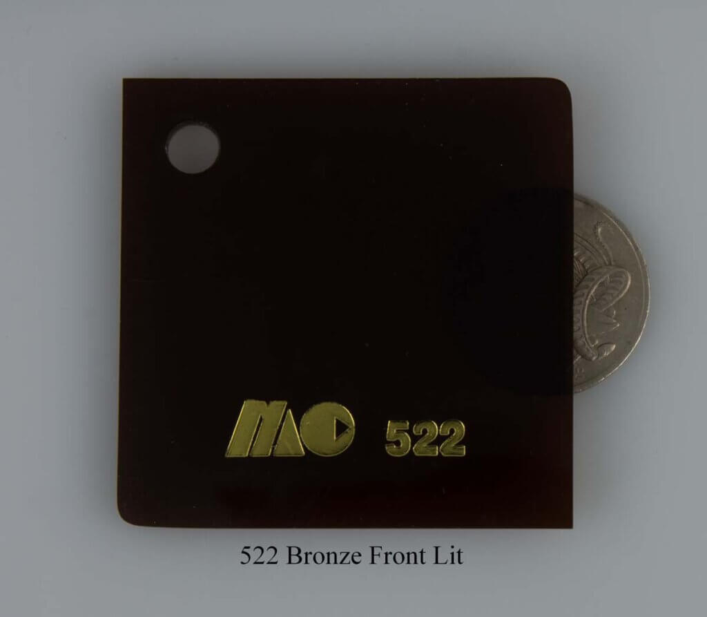 522 Bronze Front Lit