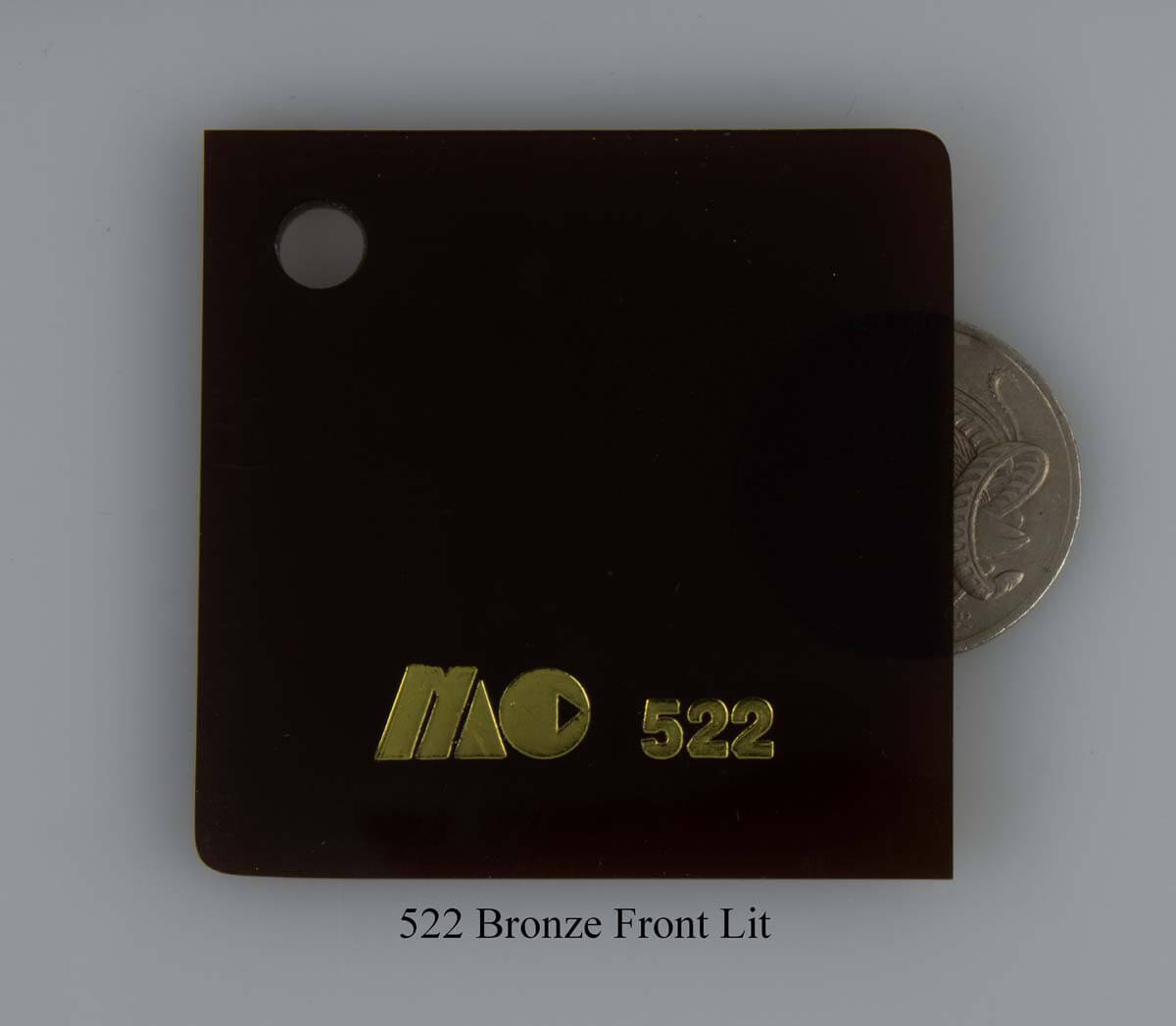 522 Bronze Front Lit