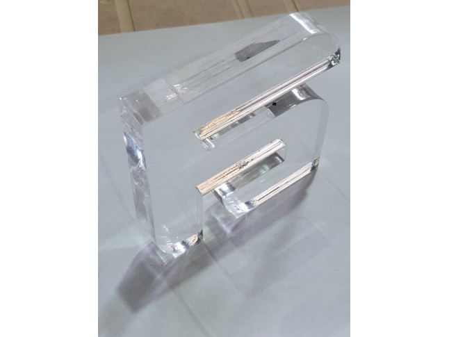 Laser-cut-letter